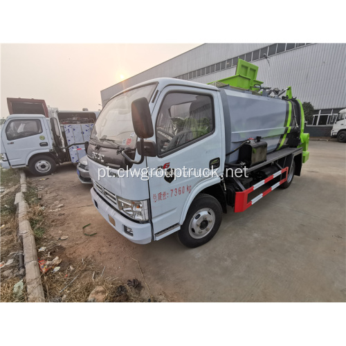 Dongfeng baixo preço caminhão compactador de lixo